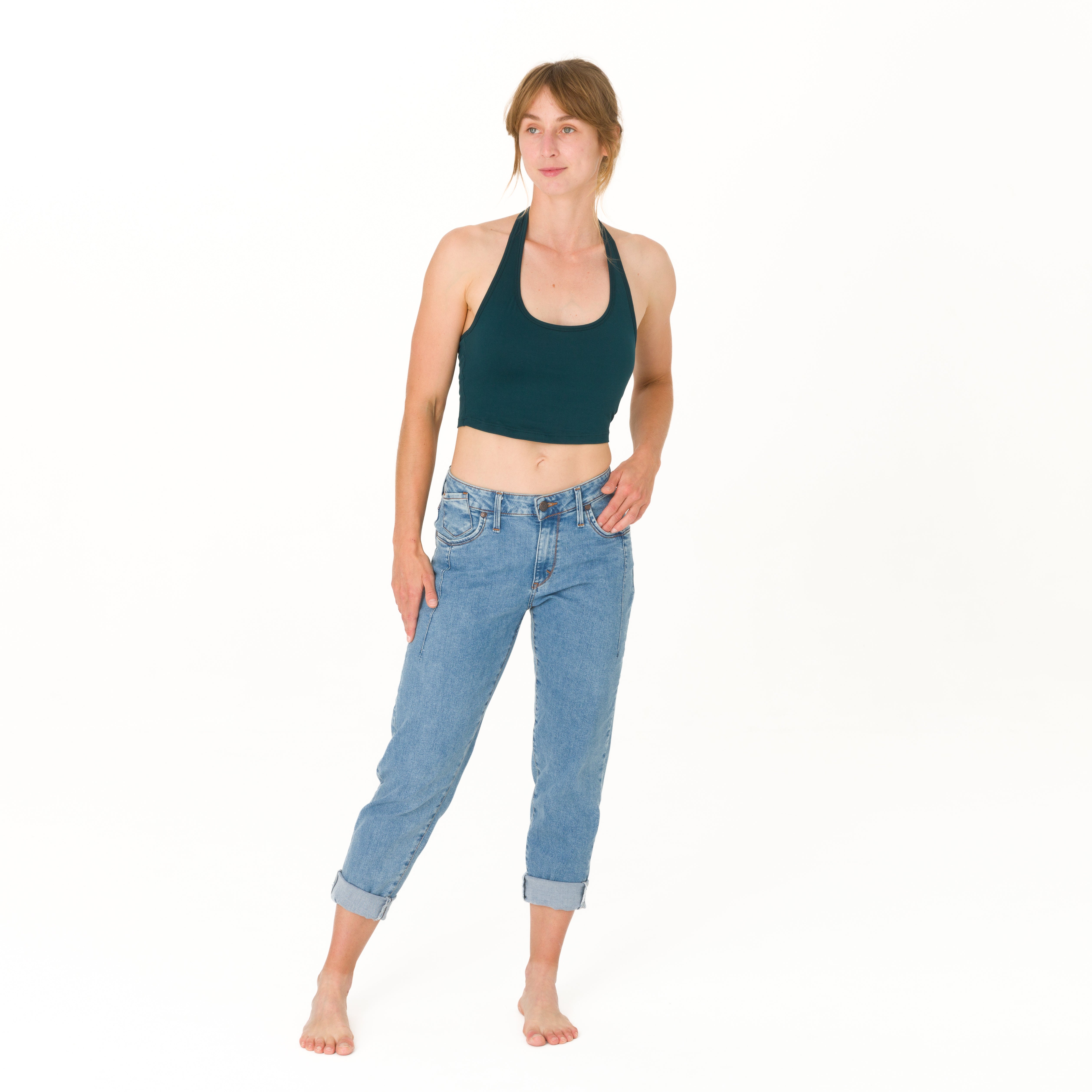 Light Neck Flow Top - leichtes Klettertop und Yogatop für Damen