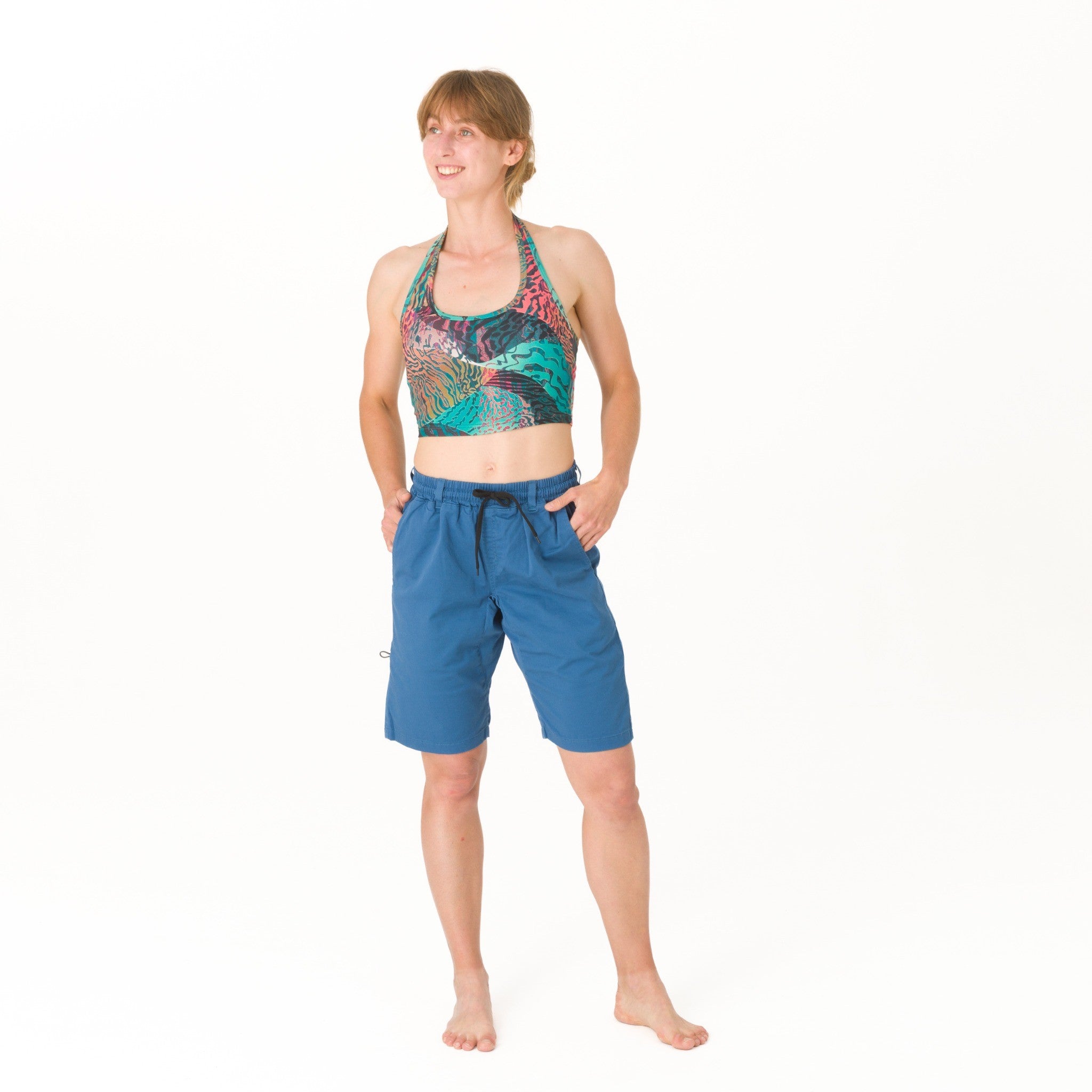 Light Neck Flow Top - leichtes Klettertop und Yogatop für Damen