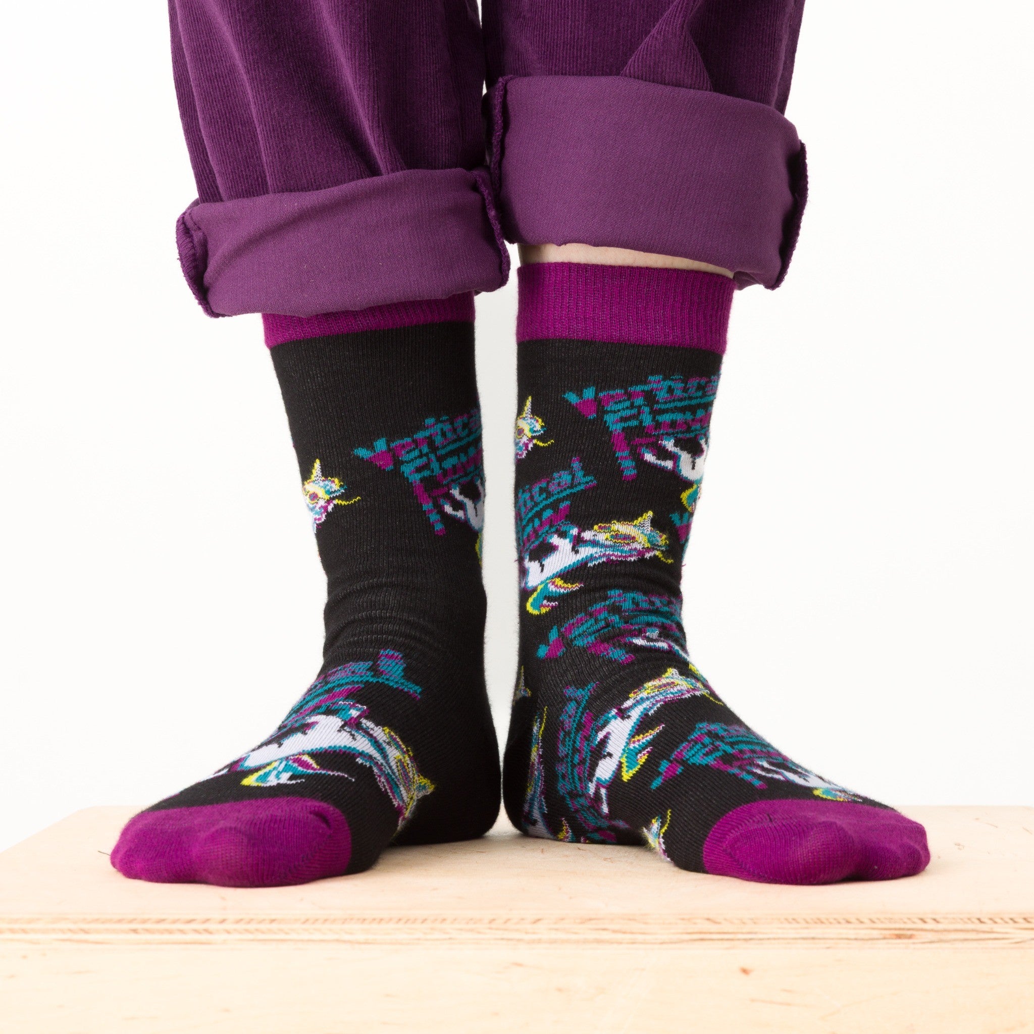 Einhorn Power Socken – ultraweiche Baumwollsocken