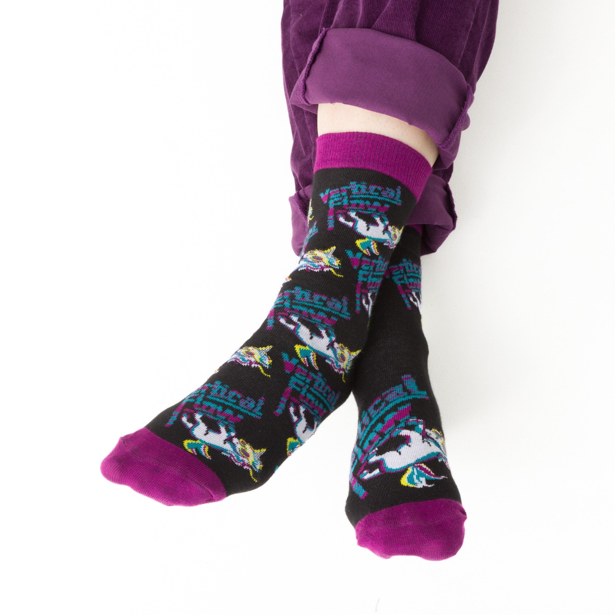 Einhorn Power Socken – ultraweiche Baumwollsocken