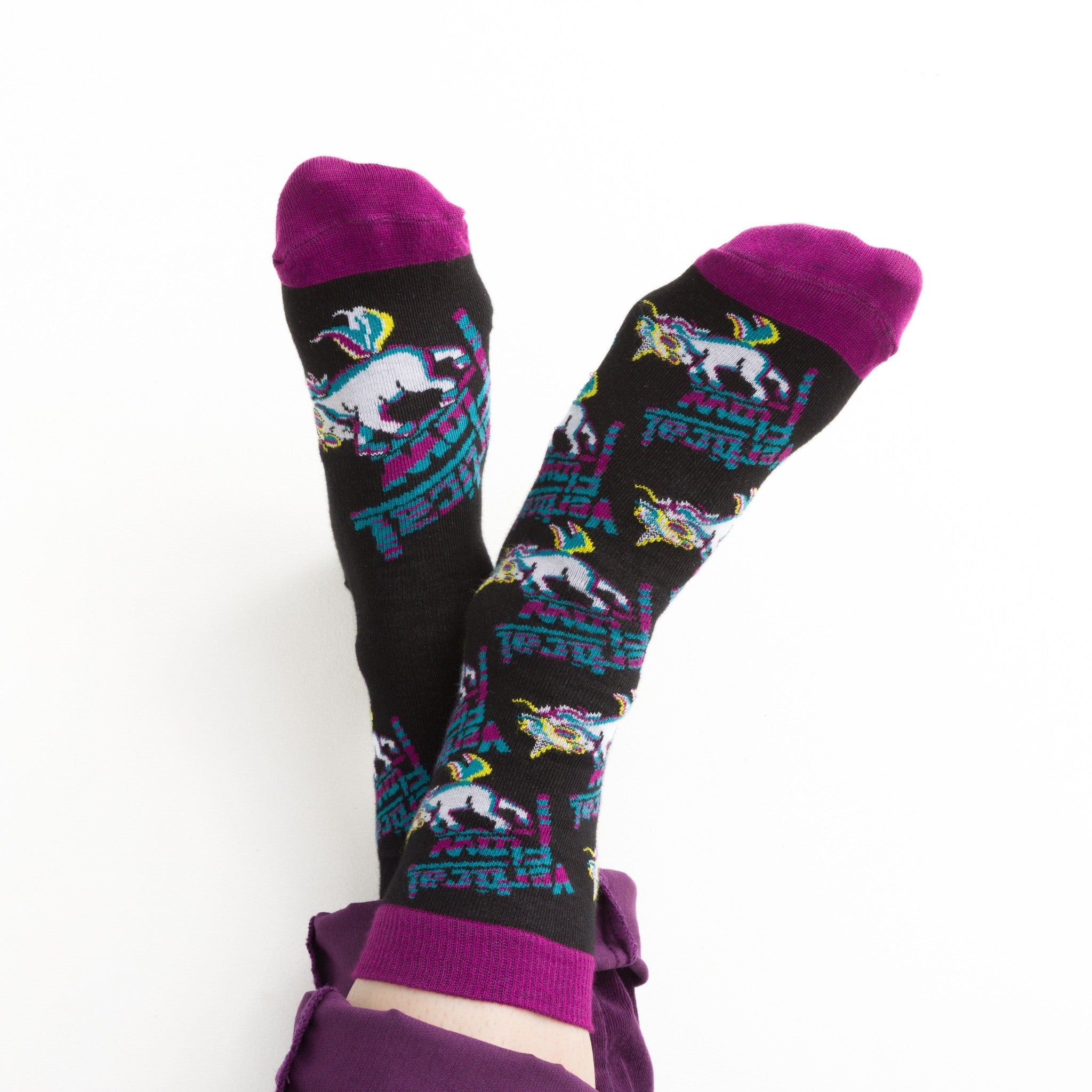 Einhorn Power Socken – ultraweiche Baumwollsocken