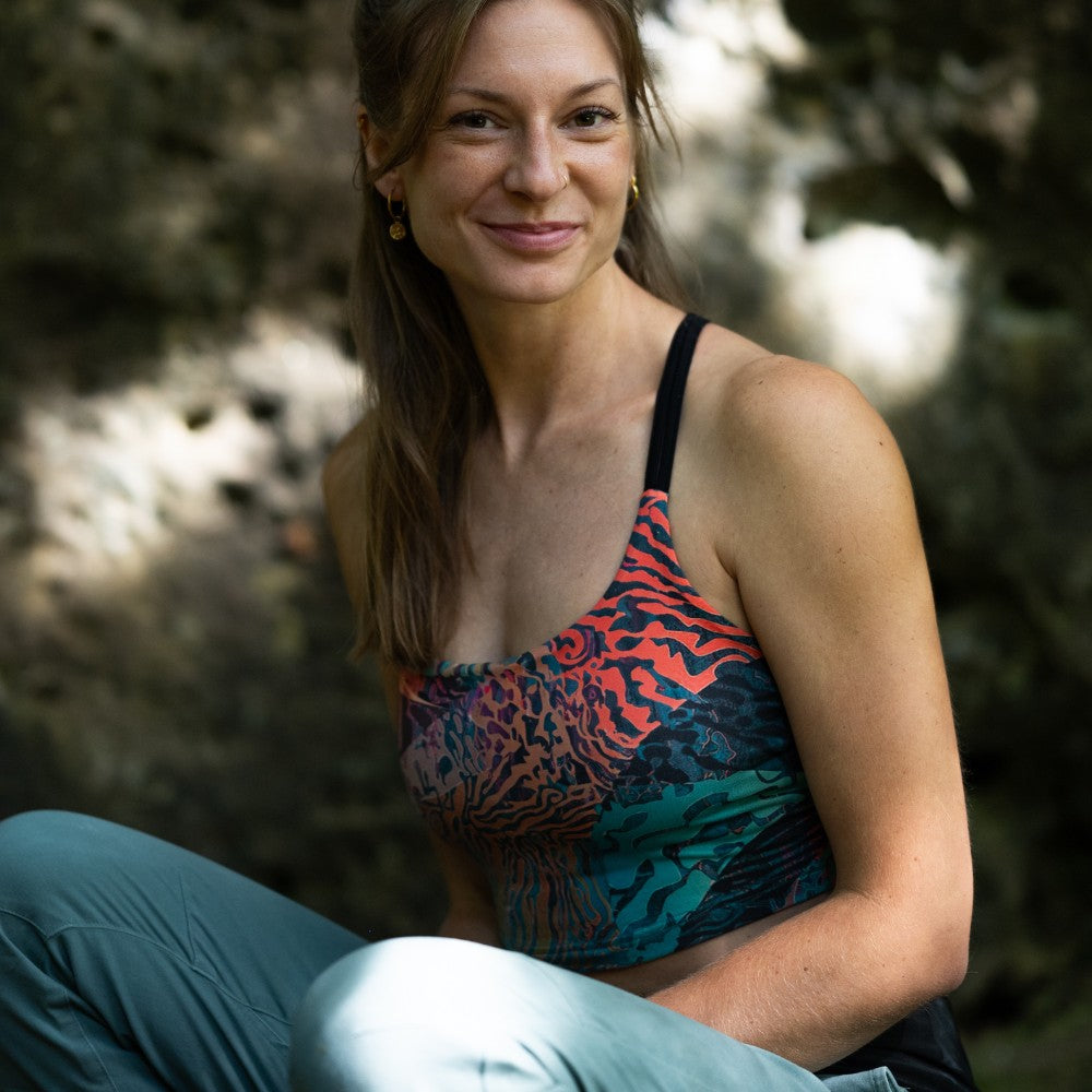 Light Cross Flow Top - leichtes Klettertop und Yogatop für Damen