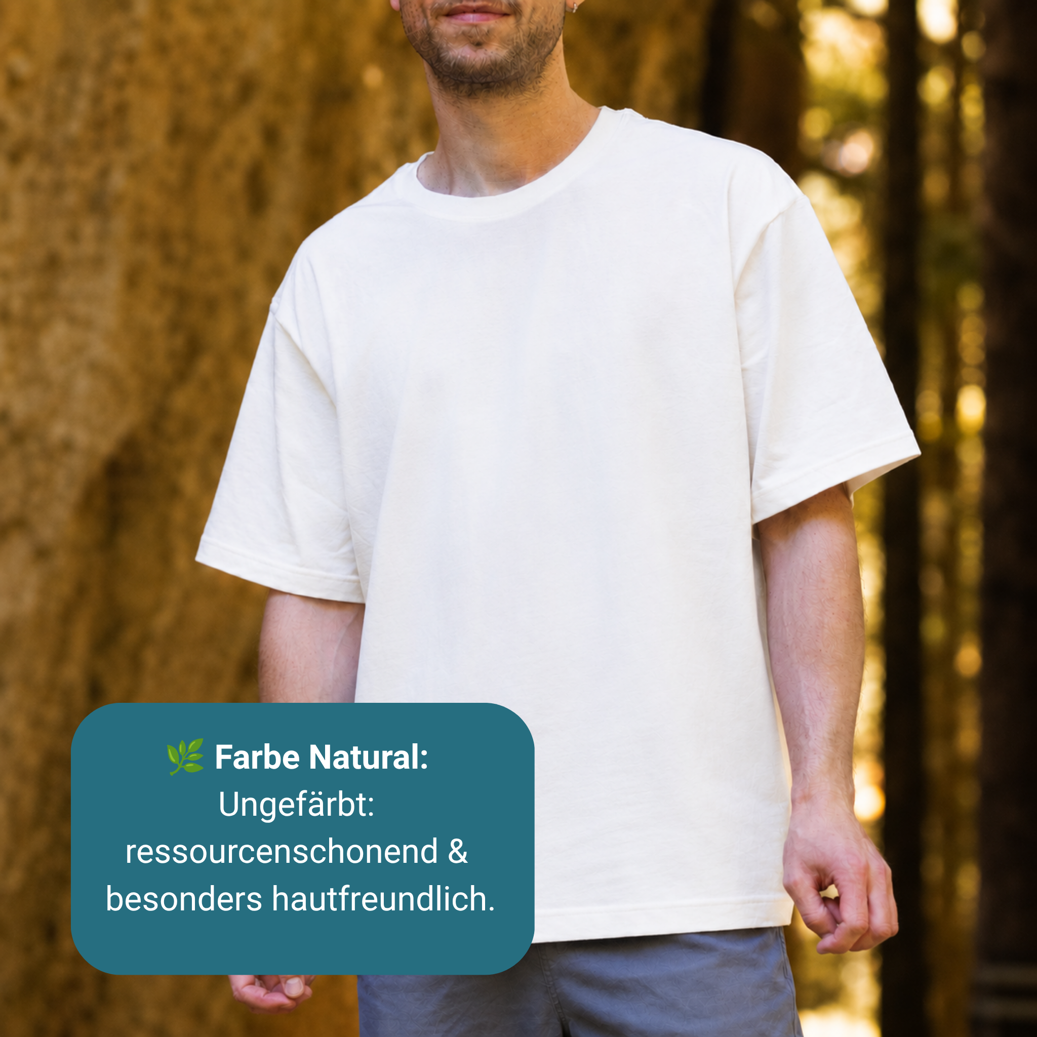 Feed your Flow Klettershirt aus Bio-Baumwolle für Herren