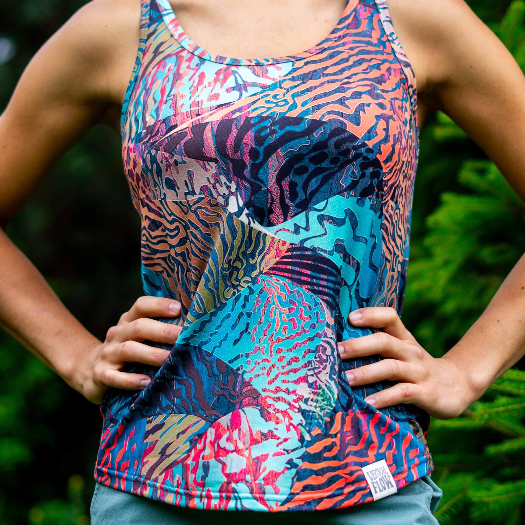 T-Flow Top - leichtes Klettertop und Yogatop für Damen