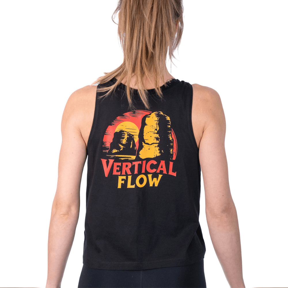 Felsen Flow Croptop - leichtes Croptop für Damen