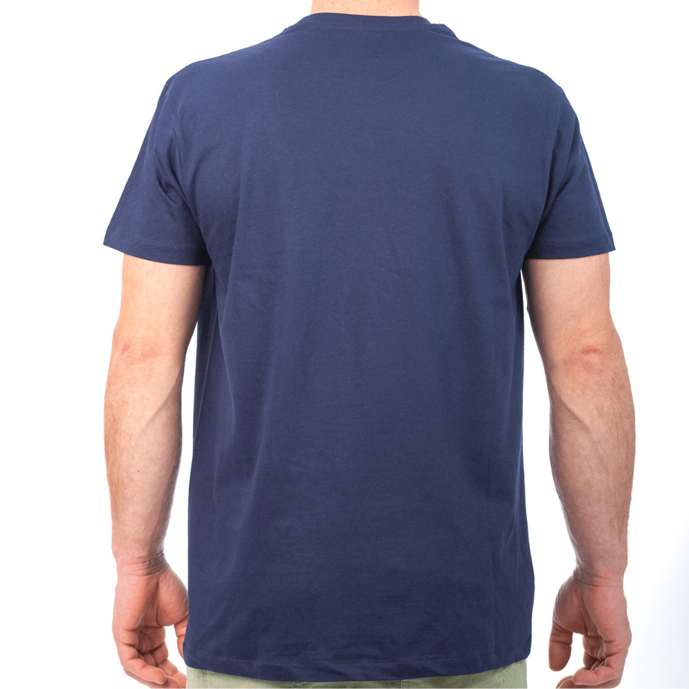 Retro Rad Klettershirt aus Bio-Baumwolle für Herren