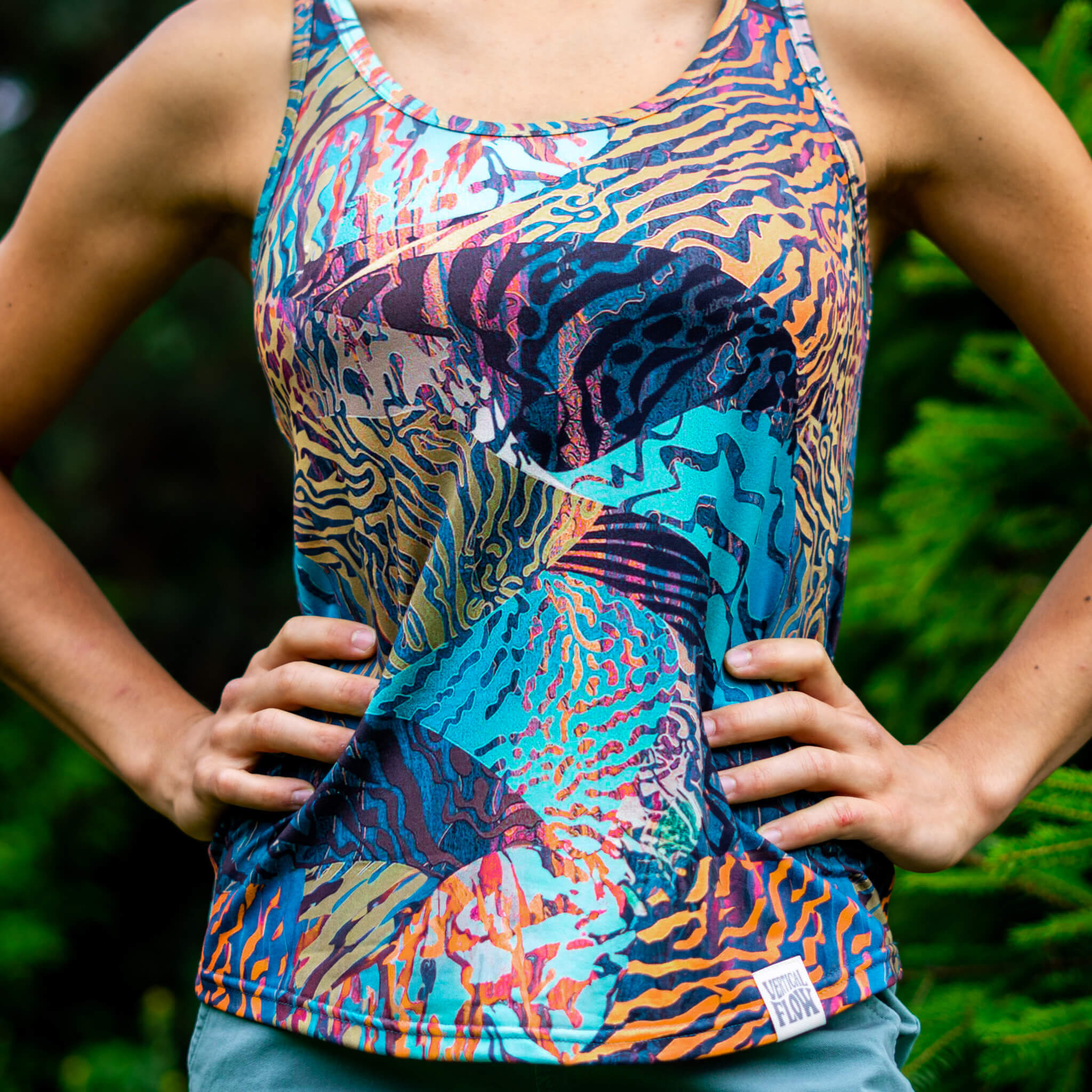 T-Flow Top - leichtes Klettertop und Yogatop für Damen