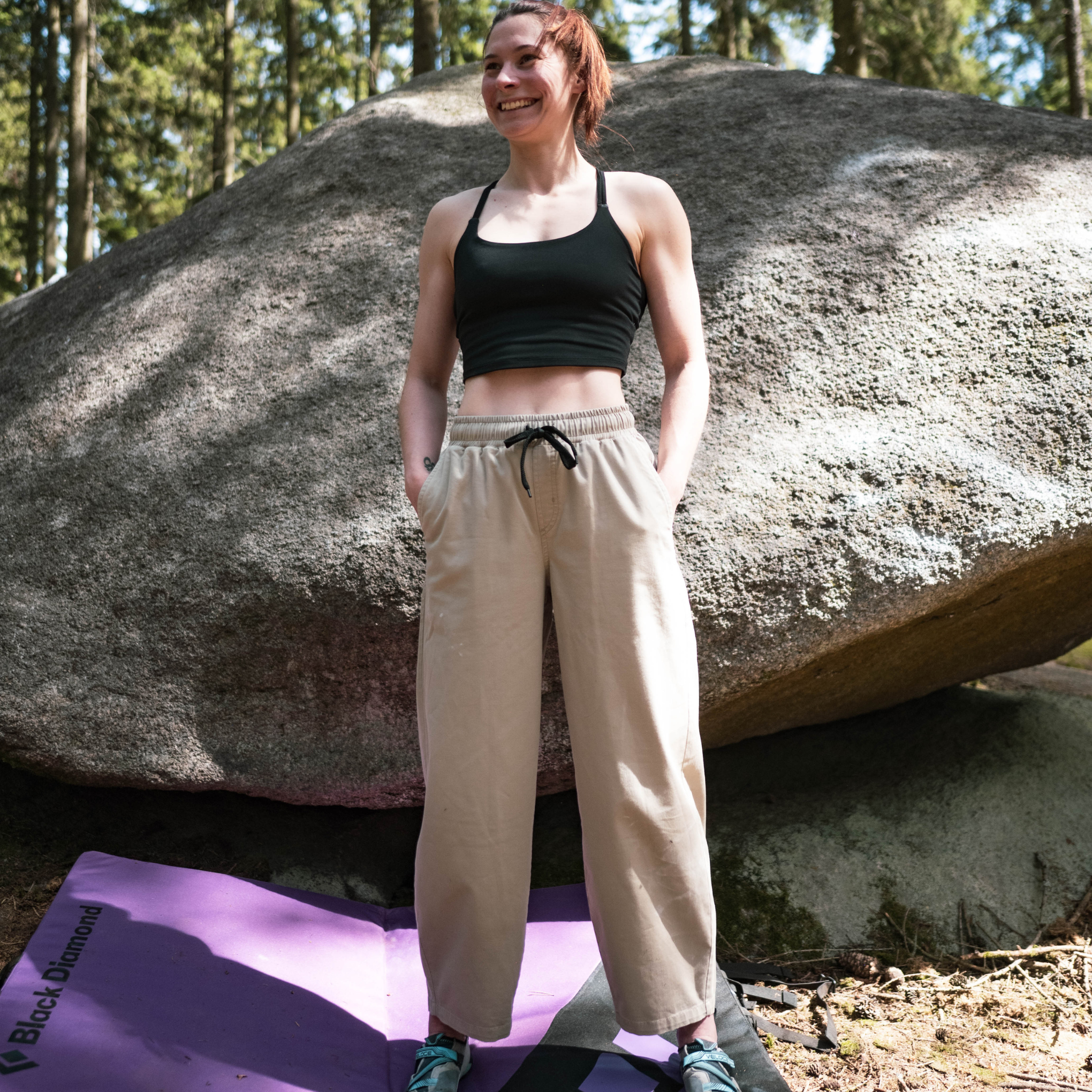 Baggy Hose Light – Unisex spodnie wspinaczkowe dla kobiet i mężczyzn