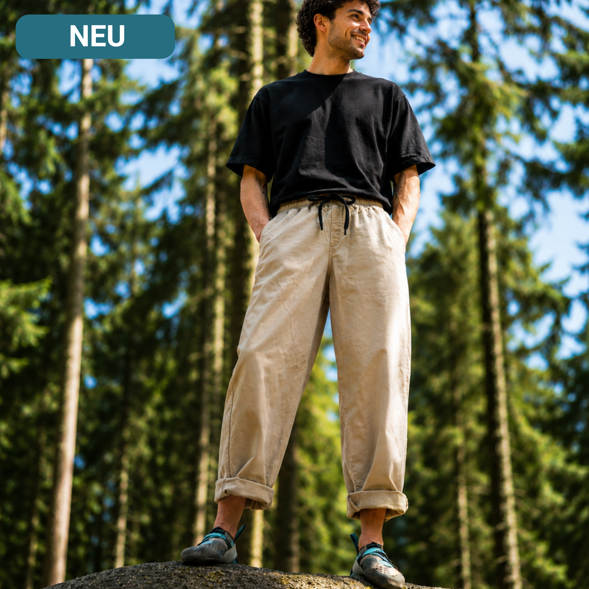 Baggy Hose Light - Unisex Kletterhose für Damen und Herren
