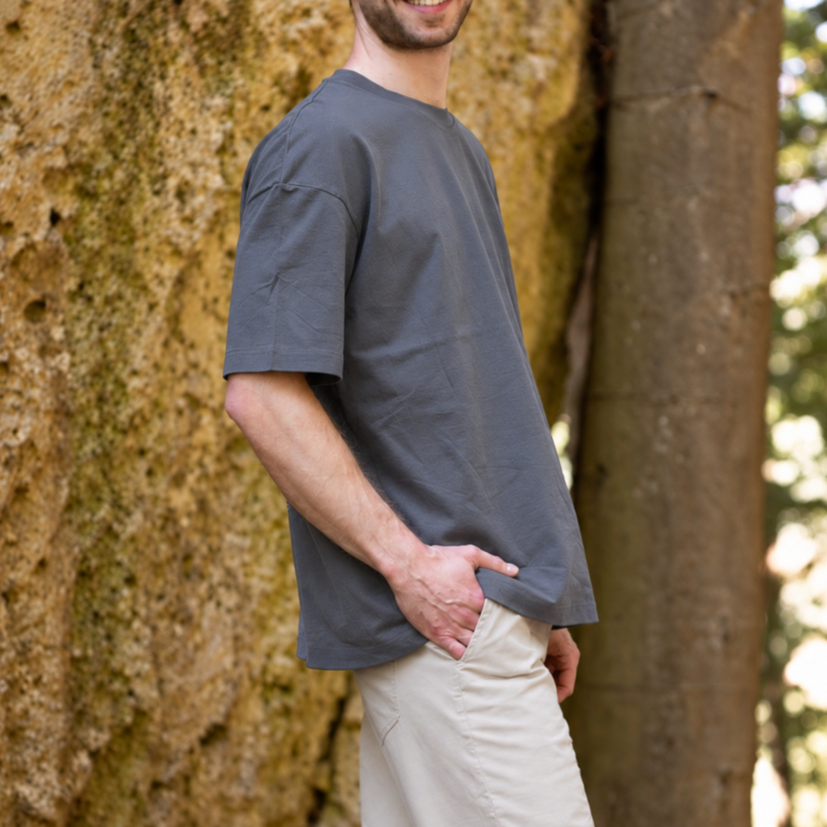 Felsen Flow – Kletter- & Boulder-T-Shirt für Herren