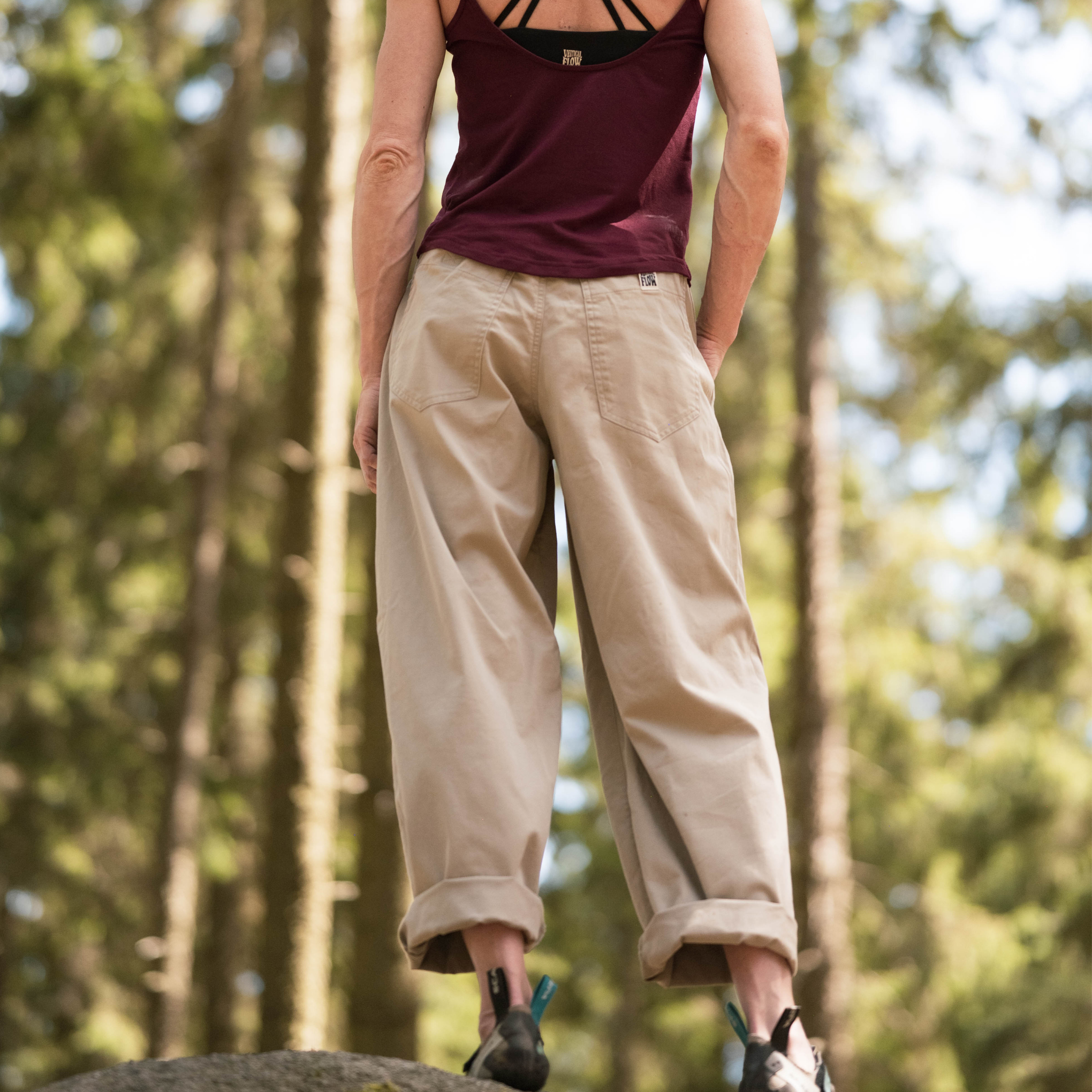 Baggy Hose Light – Unisex spodnie wspinaczkowe dla kobiet i mężczyzn
