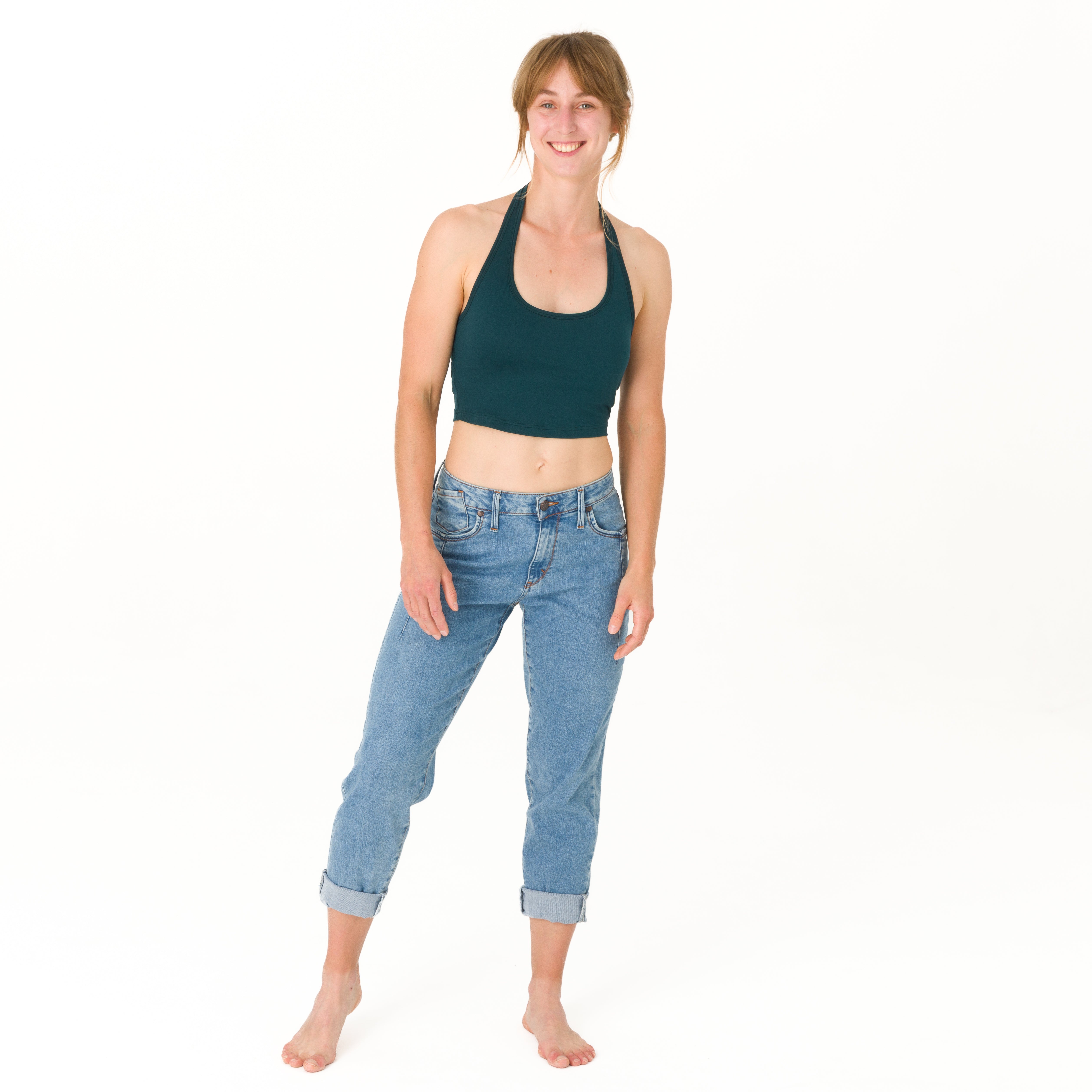 Light Neck Flow Top -  leichtes Klettertop und Yogatop für Damen