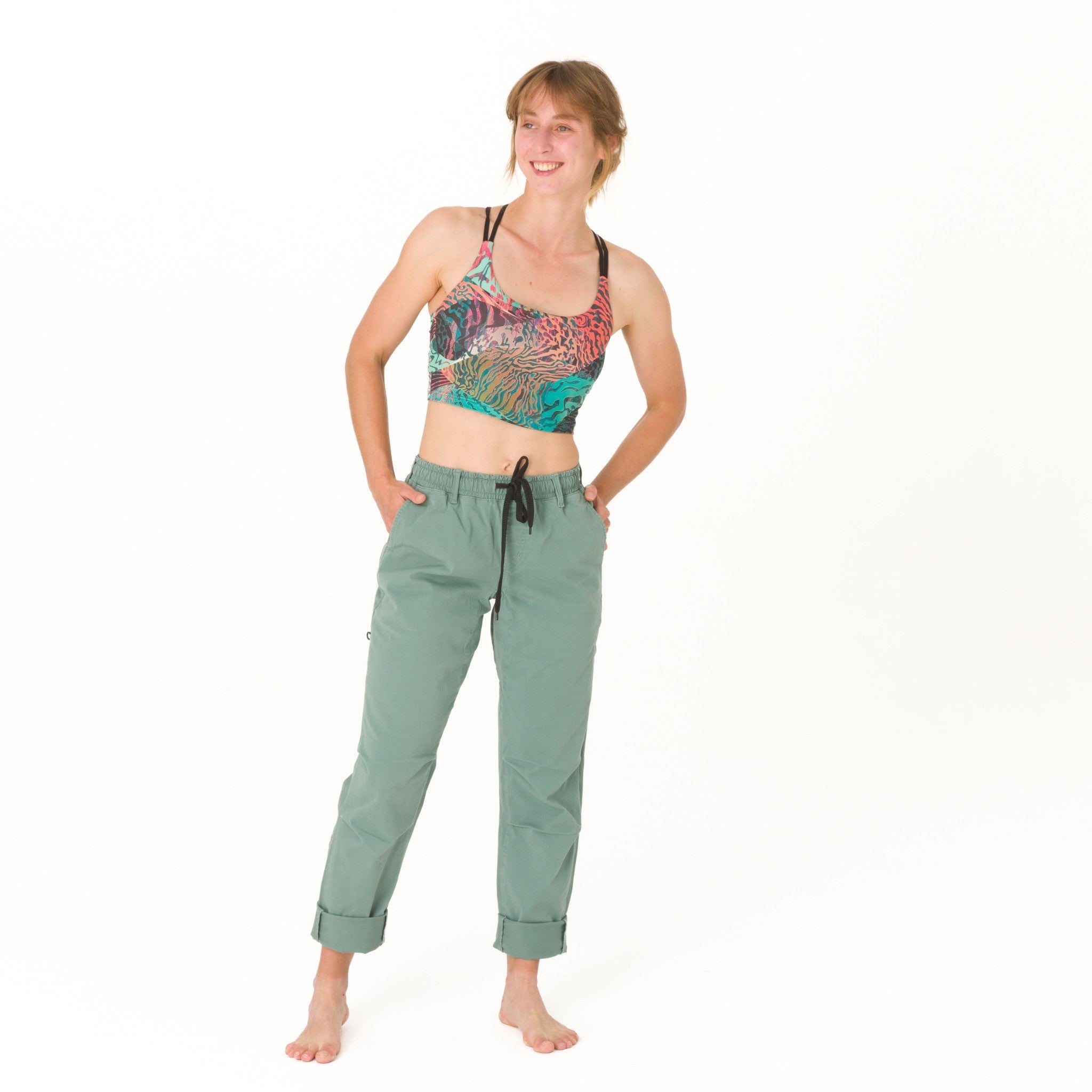 Light Cross Flow Top -  leichtes Klettertop und Yogatop für Damen