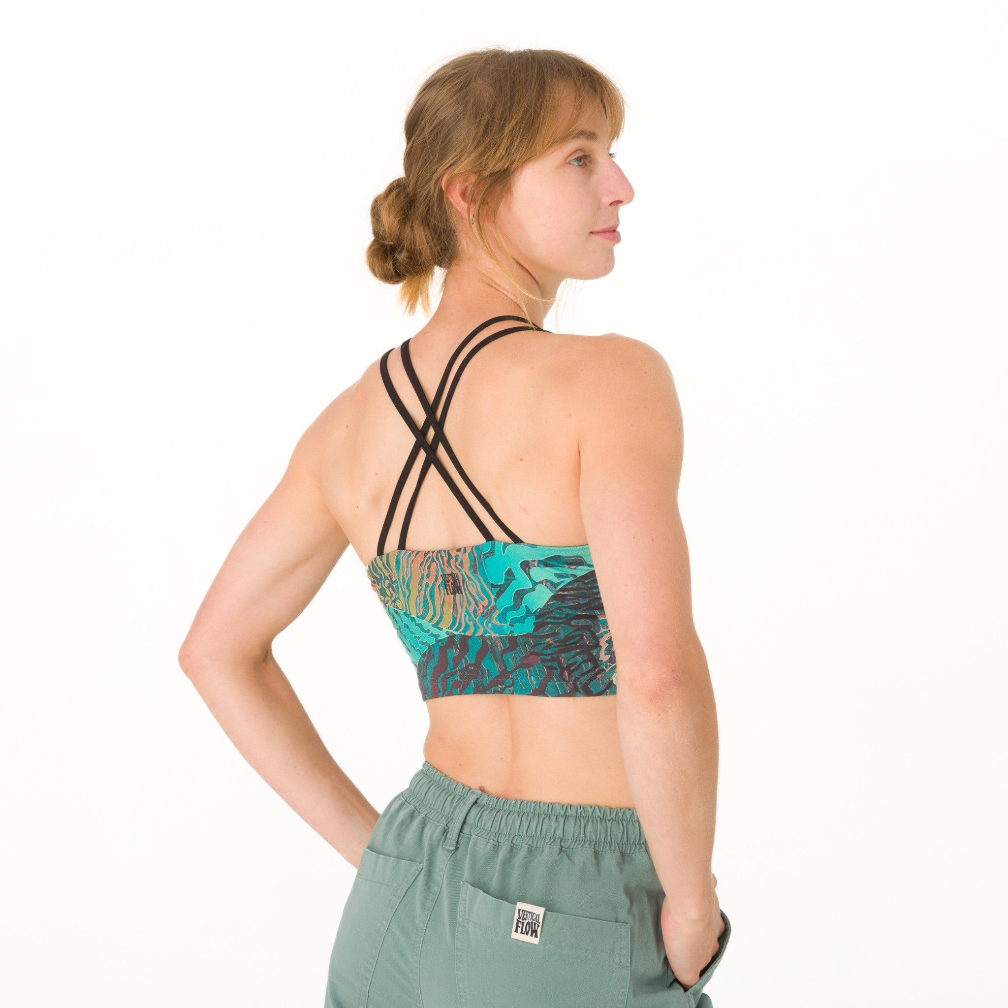 Light Cross Flow Top -  leichtes Klettertop und Yogatop für Damen