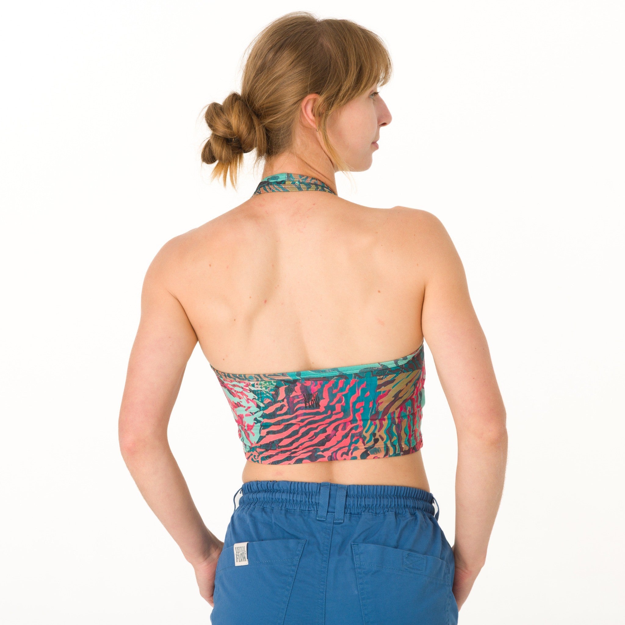 Light Neck Flow Top -  leichtes Klettertop und Yogatop für Damen