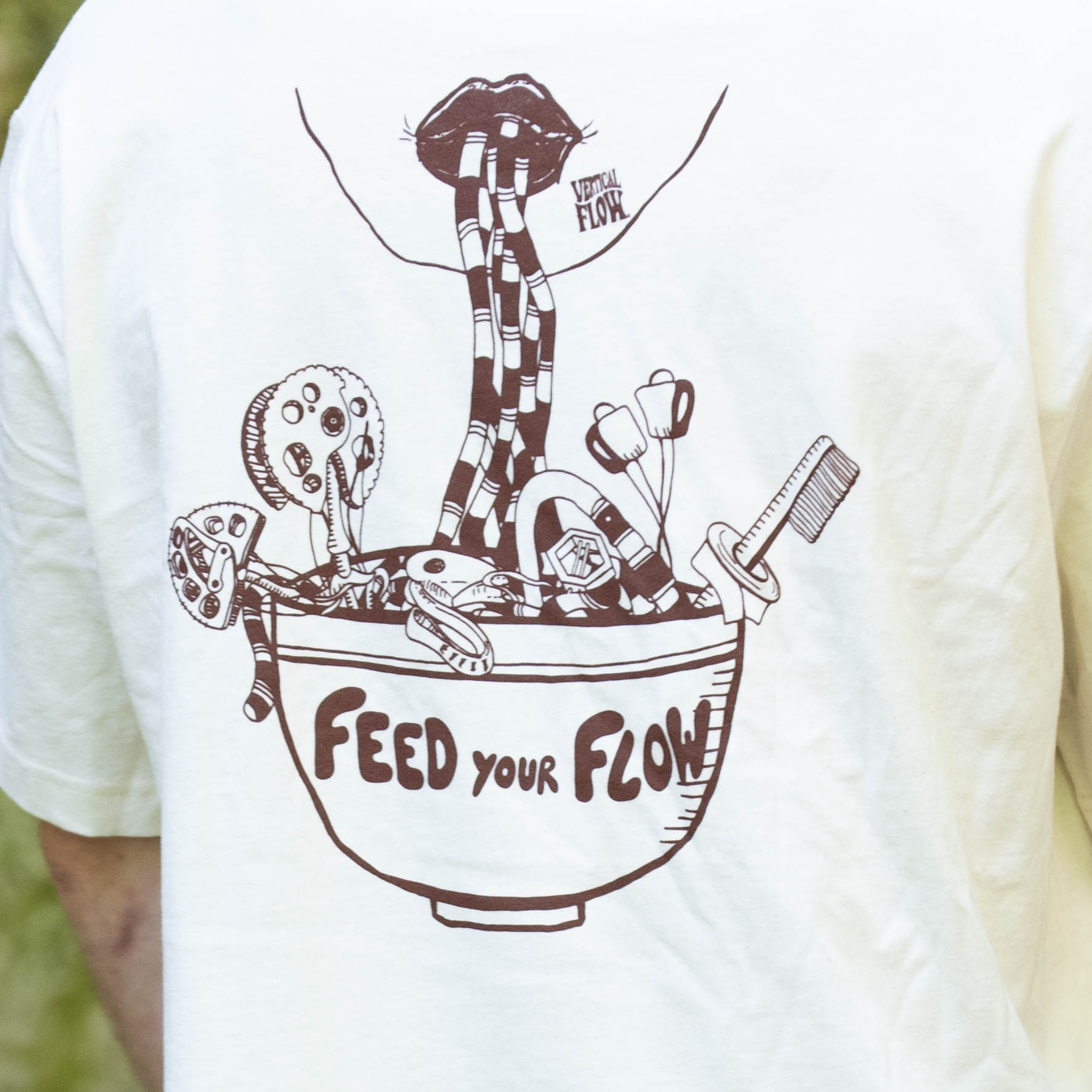Feed your Flow Klettershirt aus Bio-Baumwolle für Herren