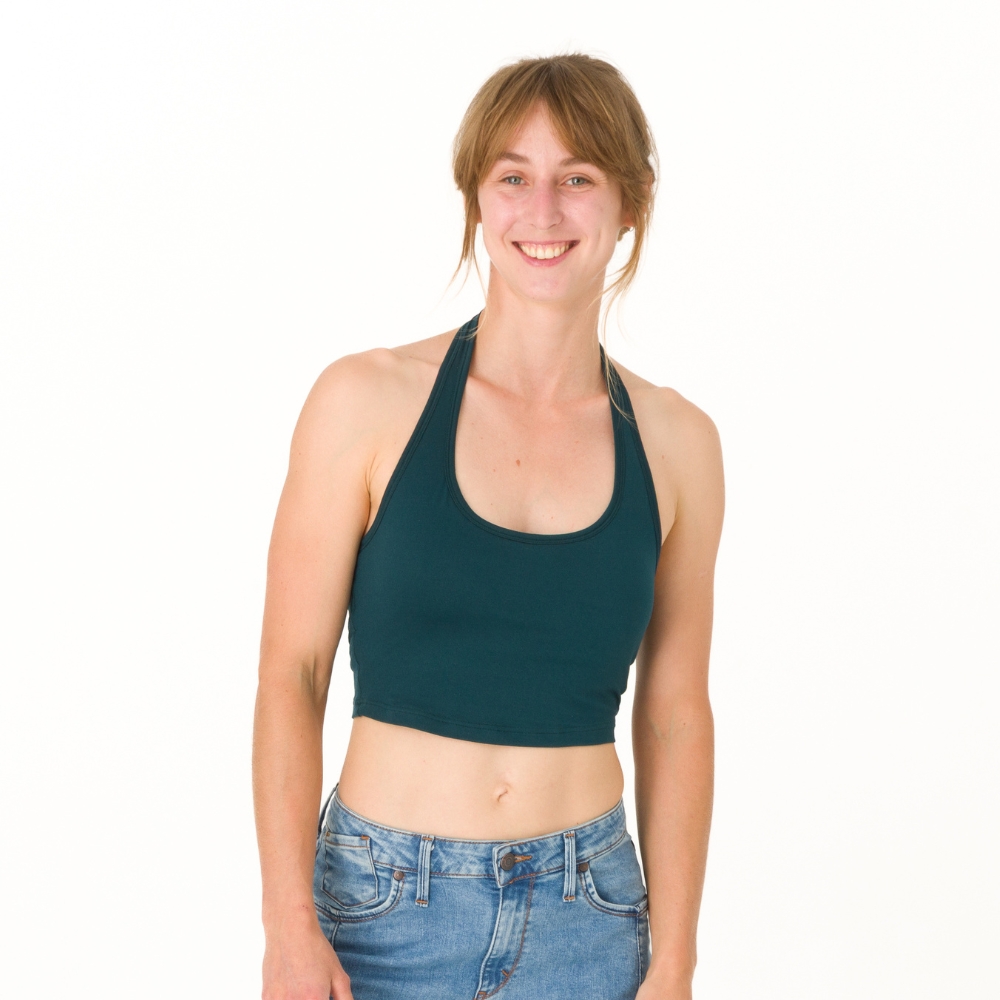 Light Neck Flow Top -  leichtes Klettertop und Yogatop für Damen