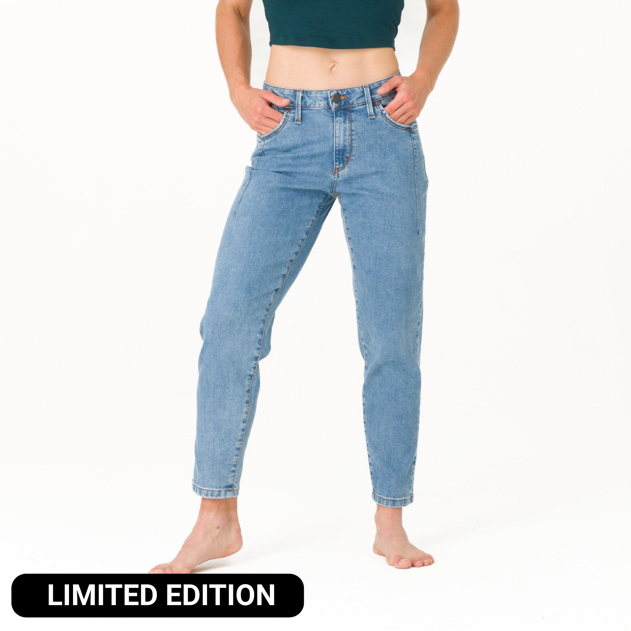 Ladies Lieblingsjeans - Damen Kletterjeans / gerader Schnitt