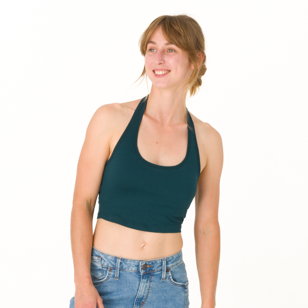 Light Neck Flow Top - lightweight climbing top and yoga top for women