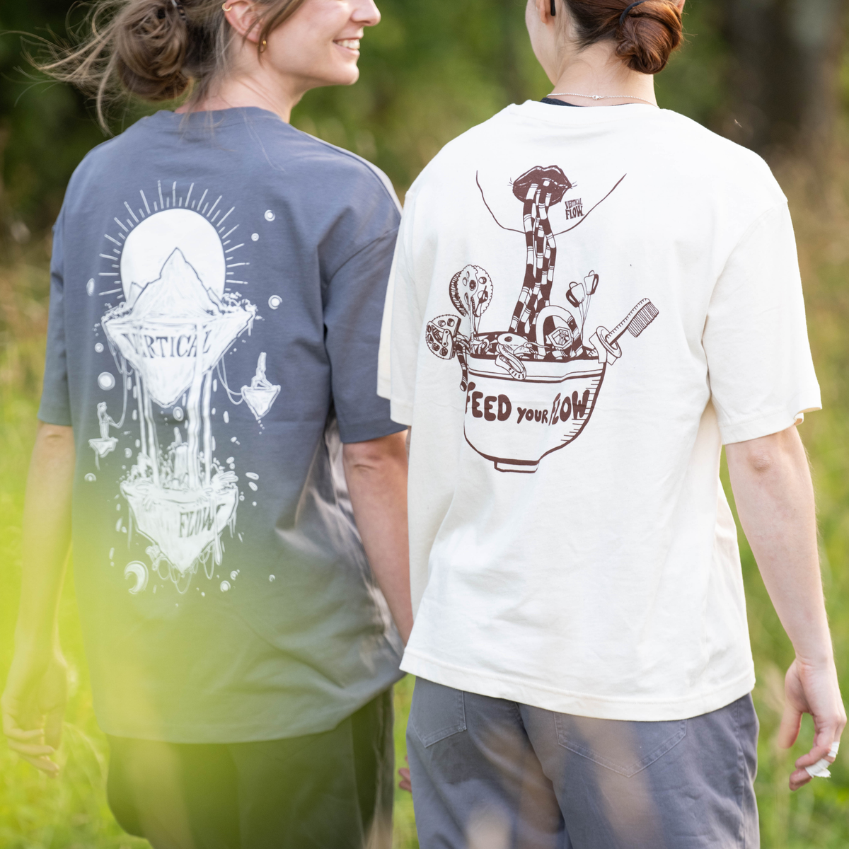 Feed your Flow Klettershirt aus Bio-Baumwolle für Damen