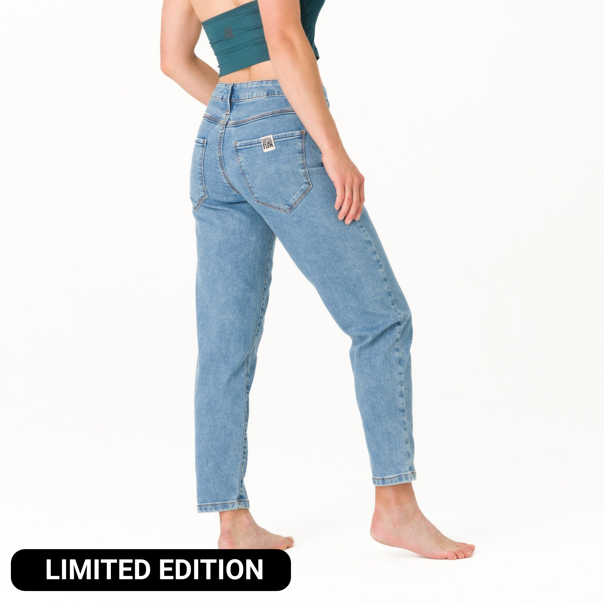 Ladies Lieblingsjeans - Damen Kletterjeans / gerader Schnitt