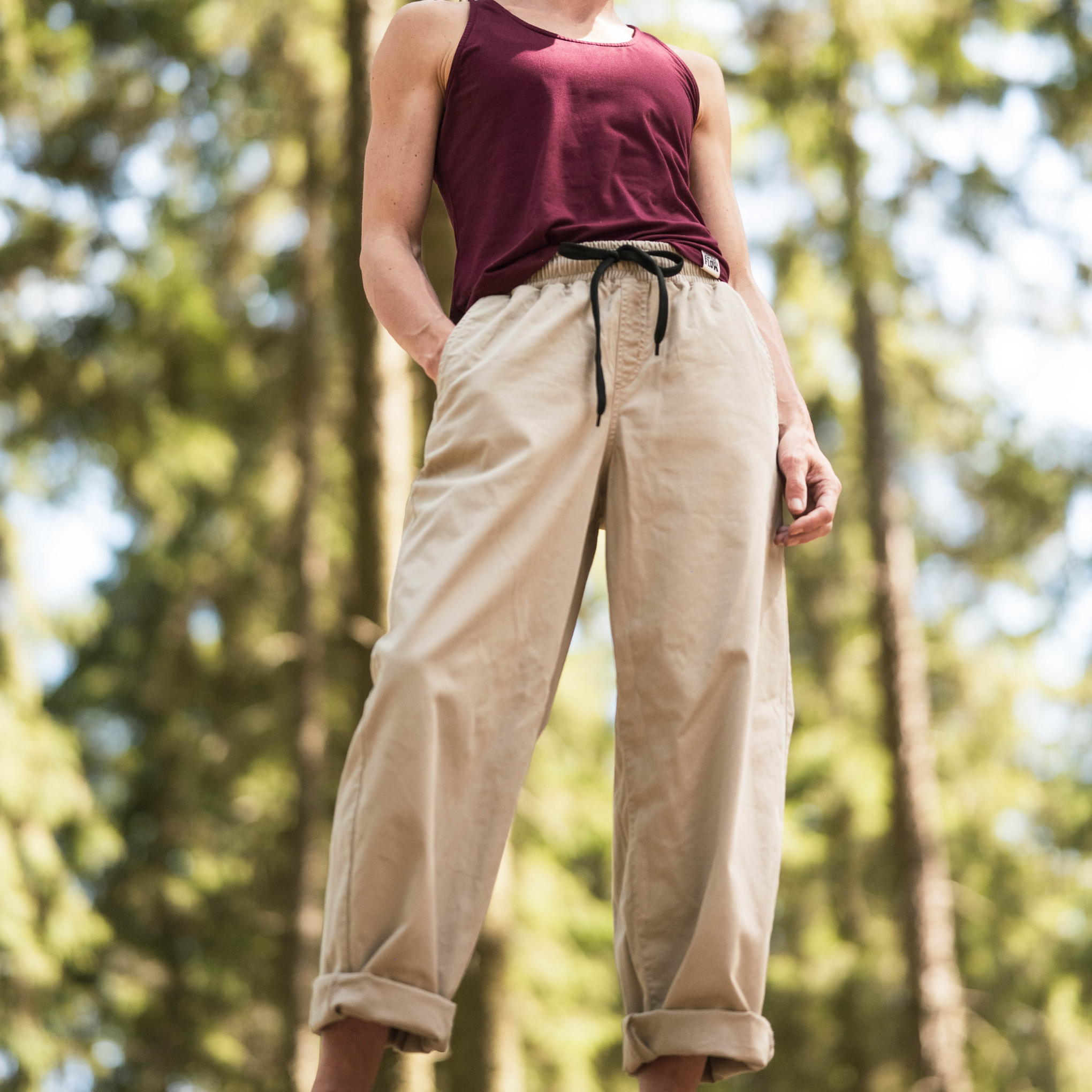 Baggy Hose Light – Unisex spodnie wspinaczkowe dla kobiet i mężczyzn