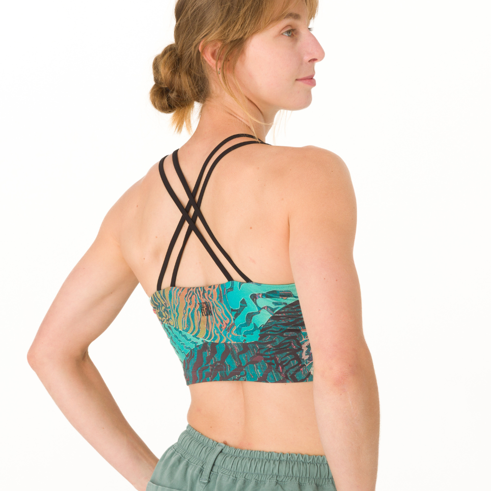 Light Cross Flow Top -  leichtes Klettertop und Yogatop für Damen