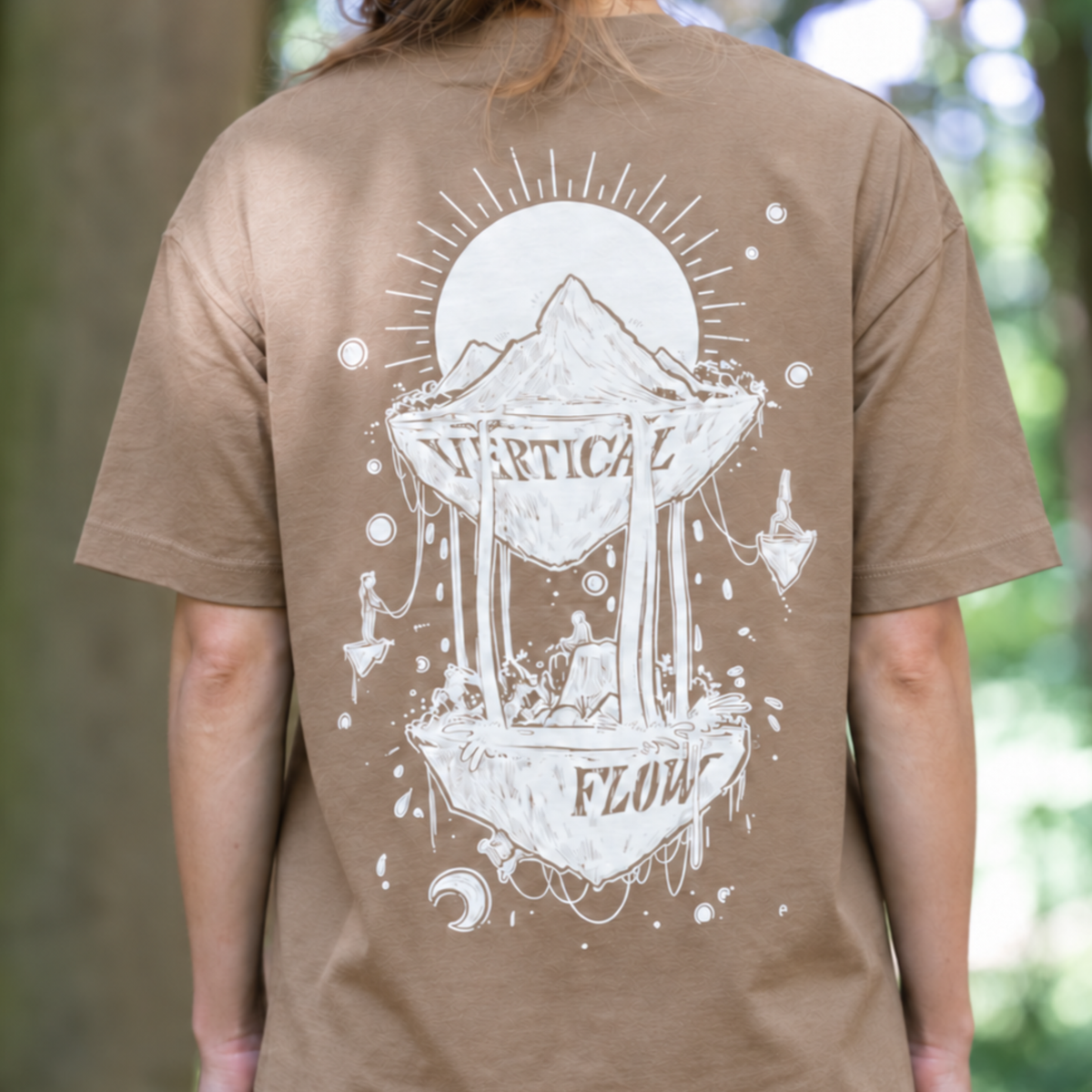 Felsen Flow – Kletter- & Boulder-T-Shirt für Damen